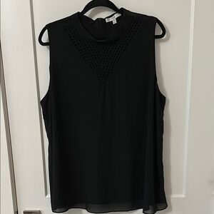 Elegant Black Sleeveless Top
